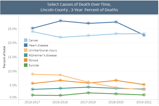 Leading Causes of Death 2021 Preview Image